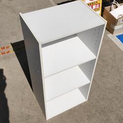 0303-036 【無料】カラーボックス ホワイト