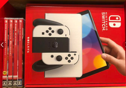 ◇◇◇◇◇◇◇◇◇◇◇新品◇Nintendo Switch 有機EL◇ソフト4本