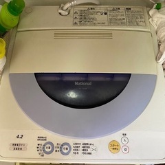 【指定日時あり0円】洗濯機【取りに来られる方限定】