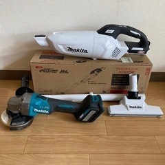 週末値下げ中‼️美品中古！makita 40V専用　グラインダー...