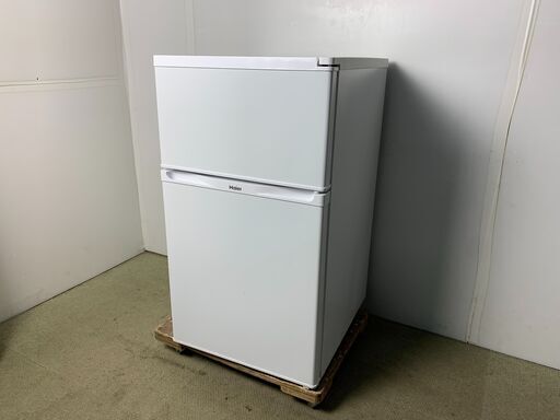 (220303)　ハイアール　冷凍冷蔵庫　JR-N91K　2015年製