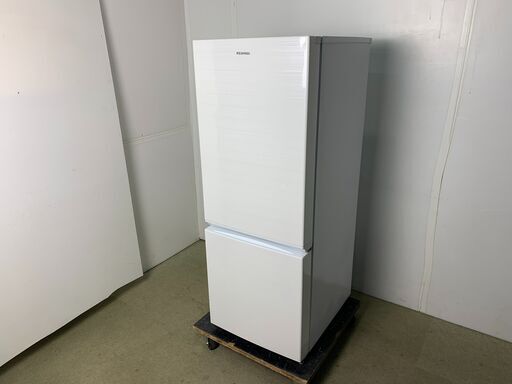(220303)　アイリスオーヤマ　ノンフロン冷凍冷蔵庫　AF156-WE　2018年製