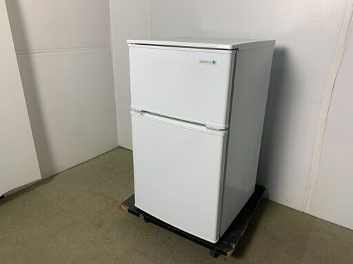 (220303)　ヤマダ電機　ノンフロン冷凍冷蔵庫　YRZ-C09B1　2019年製