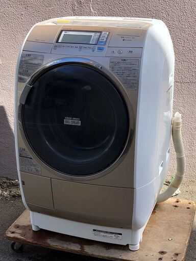 ㊵【税込み】日立 10kg/6kg ドラム式洗濯乾燥機 BD-V9400R ヒートリサイクル 風アイロン ビッグドラム 右開き【PayPay使えます】