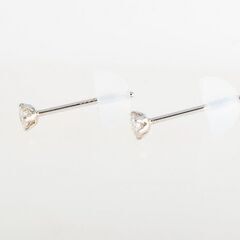 Pt900 ダイヤモンド ピアス ハート&キューピット 品番p21-76