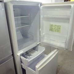 2ドア冷蔵庫 137L 2015年製 シャープ 一百Lクラス SJ-D14A-W ホワイト