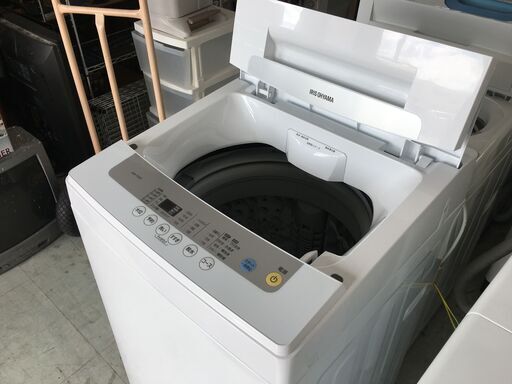 洗濯機の分解クリーニング行っています！配送設置込み！アイリスオーヤマ５.０K洗濯機　2020年製　分解クリーニング済み！！