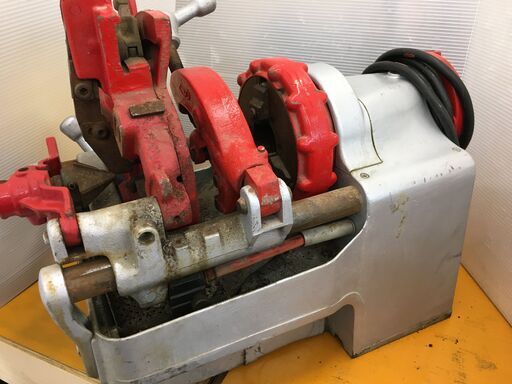 ① REX ねじ切り機 / N40AⅢ レッキス パイプマシン 中古品 簡単 ① REX ねじ切り機 / N40AⅢ レッキス パイプマシン 中古品 簡単