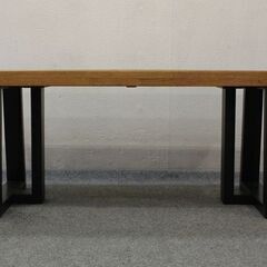 関家具 センターテーブル ブレイド 天然木 オイル塗装 幅100㎝ 中古