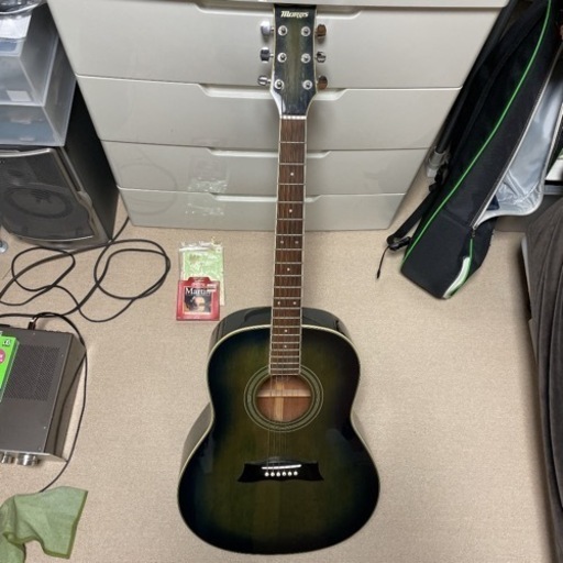 Morris アコースティックギター MG-301SBU モーリス ケース付き