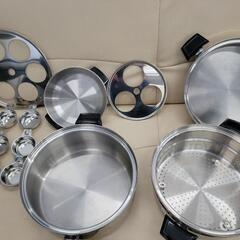 ロイヤルクイーン　鍋　11点セット　中古　リサイクルショップ宮崎屋佐土原店　24.9.15F