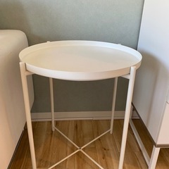 【美品】IKEA コーヒーテーブル （White）