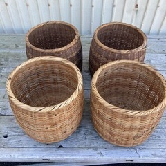 取引可能】竹籠 お茶農家 保管 お茶摘み