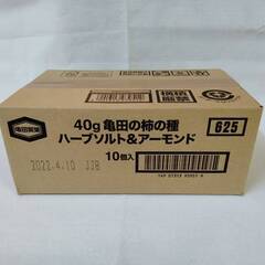 亀田製菓　柿の種ハーブソルトアーモンド　40g × 10袋