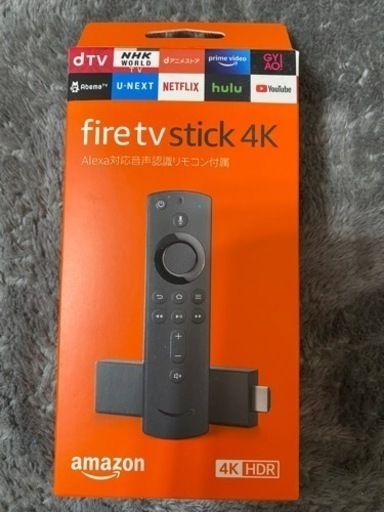 firetvstick 4K 新品未使用(受け渡し先決まっております)