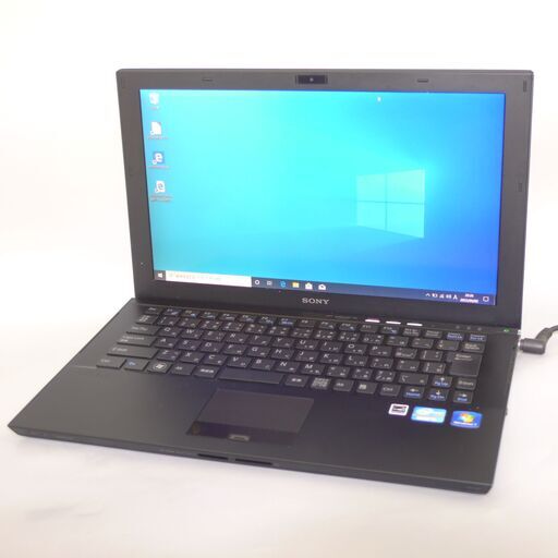 高速SSD 軽量 薄型 ノートパソコン 13.1型 SONY VPCZ23AGJ 中古美品 第2世代Core i5 4GB 無線 Bluetooth webカメラ Win10 Office