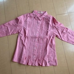 【新品未使用】クロコダイル　レディース　Mサイズ　七分袖　シャツ