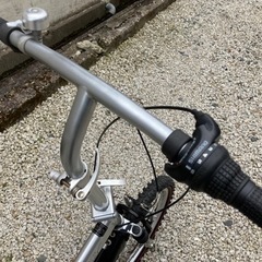 345.【美車】折りたたみ自転車20インチ(Wサス、6段変速)