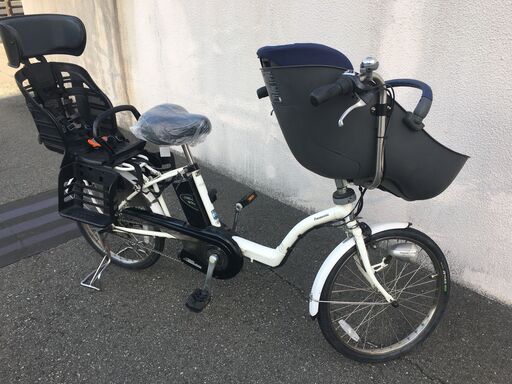 地域限定送料無料 パナソニック ギュットミニ 三人乗り 8,9AH 20インチ