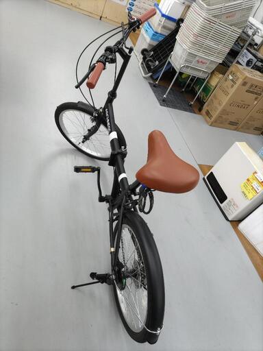 J237　折りたたみ自転車　ARCHNESS  ミニLEDライト　6段変速