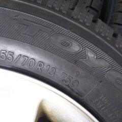 冬 スズキ純正 13インチ 軽自動車【~95％ 富山】エブリィ純正 キャリー エブリー ワゴンR アルト エブリイワゴン スズキ アルミ 軽トラック スタッドレス 155/70R13