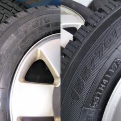 冬 スズキ純正 13インチ 軽自動車【~95％ 富山】エブリィ純正 キャリー エブリー ワゴンR アルト エブリイワゴン スズキ アルミ 軽トラック スタッドレス 155/70R13