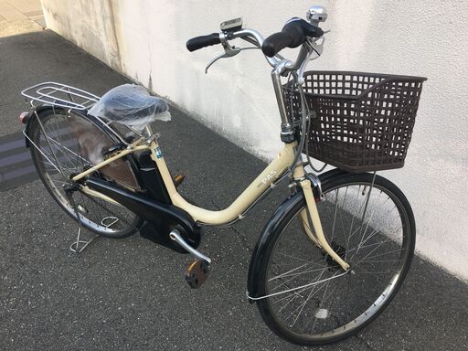 地域限定送料無料 ヤマハ パス 新基準 子供乗せ 4AH アイボリー