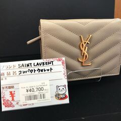 ✨イヴサンローラン コンパクトウォレット✨うるま市田場✨