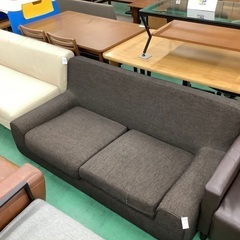 家具ならトレファク吉川店！！ ニトリ 2人掛けソファー グレー 布