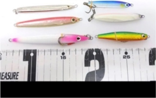 シマノ 炎月 ボトムシップ 160、ダイワ メタルジグ 早いものかち 28