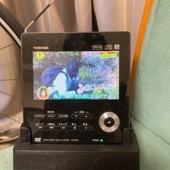 TOSHIBAポータブルテレビ　DVDプレーヤー
