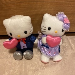 【新品未使用】HELLO KITTY&DANIEL ペアぬいぐる...