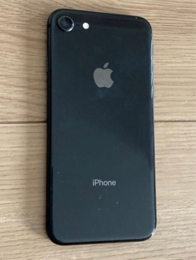 アップルiPhone8黒ブラック64Gsimフリーソフトバンクスマホデジタル家電