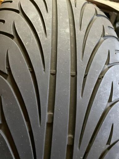 BADX DOS turbineII 17inch 5H タイヤ付き4本セット