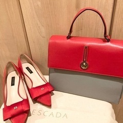 エスカーダ斜めがけOK 2wayバッグ保存袋付