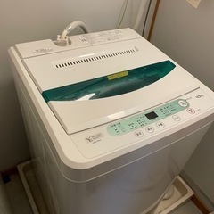 【ネット決済】【決まりました】YAMADA　全自動電気洗濯機　4...
