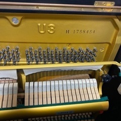 アップライトピアノ　Ｕ３Ｈ　お取引予定