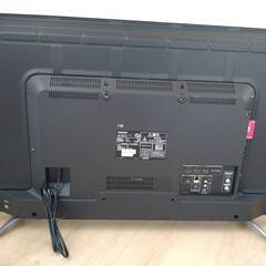 東芝/レグザ/REGZA 液晶テレビ 43型/43インチ 43C310X ブラック 2017年製 カード/リモコン付