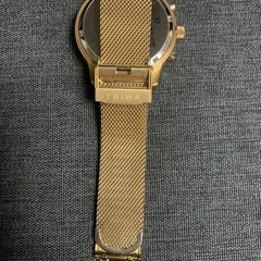 TRIWA トリワ 腕時計 ネヴィル ゴールド×ピンク秒針