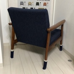 カリモク60 Kチェア 1シーター タープブルー