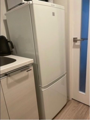 三菱冷蔵庫168ﾘｯﾄﾙ＋日立洗濯機7kg　ご自身でお引き取り頂ける方よろしくお願いします。
