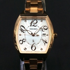 SEIKO セイコー LUKIA ルキア ソーラー腕時計 レディースクォーツ  2016年製造 V137 0CE0