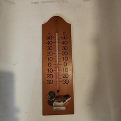 昭和レトロの温度計