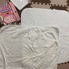 おくるみ　未使用ガーゼ　未使用スタイ