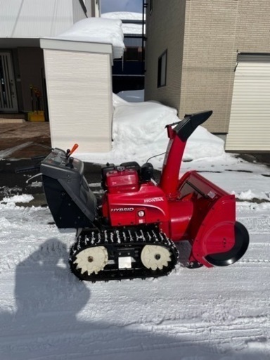 ホンダハイブリッド除雪機