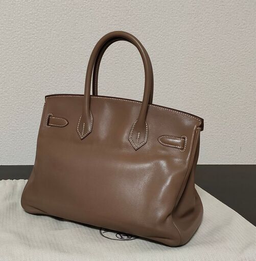 【正規保証】エルメス バーキン30 エトゥープ スイフト