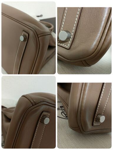 【正規保証】エルメス バーキン30 エトゥープ スイフト
