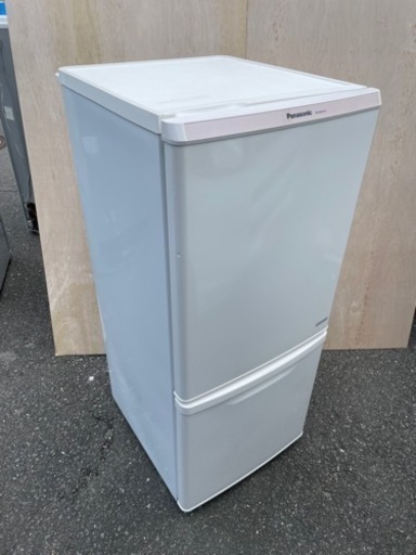 ☆格安☆ 2015年製 単身者用 2ドア冷蔵庫(138L) パナソニック　NR-BW147C-W 中古品　セット割対象商品　軽トラ無料貸し出し
