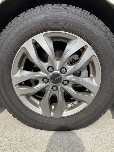 値下げ】195/65R/15アルミホイール付きスタッドレスタイヤ2022年