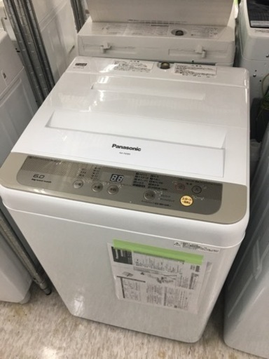 パナソニック　6.0キロ洗濯機　2016年製